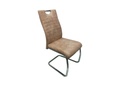 AS105 Étkezőszék - Króm-Cowboy Bézs