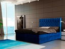 Colier 160 Boxspring Ágy - Bluvel 18 Szürke