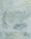 Aranyozott mintás tapéta, 200x250 cm, türkiz - arany - MARBRURE