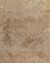 Aranyozott mintás tapéta, 200x250 cm, barna - arany - SAVANE