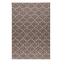 Szőnyeg, elegáns mintás, kül- és beltéri, barna, 200x290 cm - PANACHEA