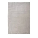Szőnyeg, körvonalakkal mintázott, ezüst, poliészter, 200x290 cm - VOLANTE
