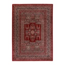 Szőnyeg, klasszikus, török stílusú, piros - fekete, poliészter, 160x230 cm - IRANIEN