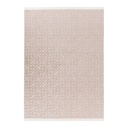 Szőnyeg, modern mintázatú, bézs, poliészter, 120x160 cm - FLORENTE