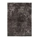 Szőnyeg, absztrakt mintázatú, sötétszürke - fekete, poliészter, 120x170 cm - NOIRCEUR