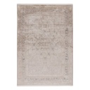 Szőnyeg, kopott mintás, barnásszürke, viszkóz - akril, 200x290 cm - LUNE D'OR