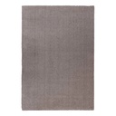 Szőnyeg, egyszínű, szürkésbarna, poliészter, 80x150 cm - VOLUTE ELEGANTE