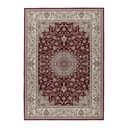 Szőnyeg, klasszikus, virág mintás, piros - fehér, poliészter, 200x290 cm - BOHEME ROYALE