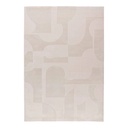 Szőnyeg, absztrakt mintázatú, halvány, bézs, 120x170 cm - FORMETTE