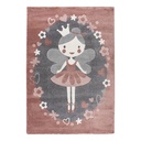 Szőnyeg, ballerina, rózsaszín, 160x230 cm - FEE CLOCHETTE