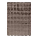 Szőnyeg, dombormintás, barna, poliészter, 200x290 cm - WISPORA