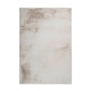 Szőnyeg, szőrme, bézs - törtfehér, poliészter, 240x330 cm - TOUDOU