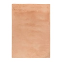 Szőnyeg, szőrme, barack színű, poliészter, 80x150 cm - TOUDOU