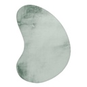 Szőnyeg, csepp alakú, világoszöld, poliészter, 160x230 cm - TOUDOU