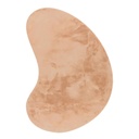 Szőnyeg, csepp alakú, barack színű, poliészter, 160x230 cm - TOUDOU