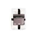 Takaró, törtfehér, poliészter, 150x200 cm - CALIN