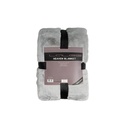 Takaró, ezüst, poliészter, 150x200 cm - CALIN