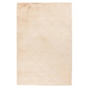 Szőnyeg, rombusz mintás, bézs, poliészter, 200x290 cm - ELORIA