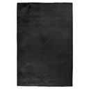 Szőnyeg, rombusz mintás, grafit - szürke, poliészter, 160x230 cm - ELORIA