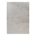 Szőnyeg, vékony, ezüst - szürke, poliészter, 160x230 cm - AMBERLYN