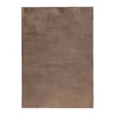 Szőnyeg, vékony, barna, poliészter, 200x290 cm - AMBERLYN