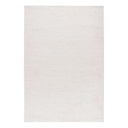 Szőnyeg, csíkos, törtfehér, poliészter, 120x170 cm - LUNARA