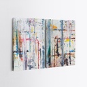 Falikép szett, 2 db, sokszínű, 70x100 cm