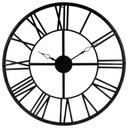 Falióra 70 cm, római számokkal, fém, fekete - BIGBEN