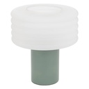 Asztali lámpa lime zöld üveg 36 cm - LUEUR
