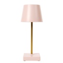 Érintéses LED asztali lámpa, rózsaszín, 10,5 cm - LUMIVALE