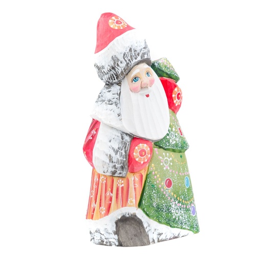 [DELE-12FTNF] Télapó dísz, karácsonyfával, piros - MON BEAU SAPIN