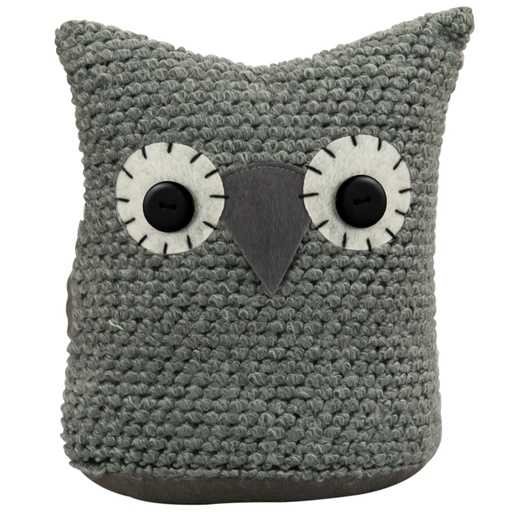 [DEOB-190069-SZ]  Bagoly ajtótámasz szürke - OWL