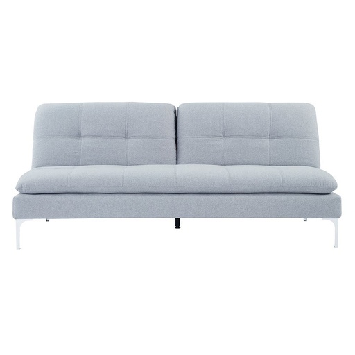 [DETK-264311[D]] 2 személyes szövet kanapé, ágyfunkcióval, szürke - OSLO
