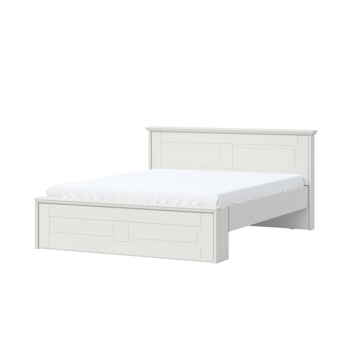 [DEJEL-BED-EVERGREEN-KR160-EG[D]] Ágykeret, 160x200 cm, fehér fenyő - NORDIC