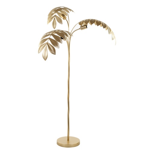 [DEAG-LA-165570] Állólámpa levelekkel, 114 cm, arany - BAKER