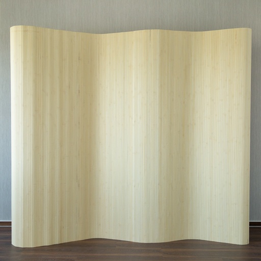 [DEHS-303[D]] Bambusz paraván 200x250 cm, natur - BAMBOU